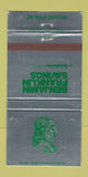 Matchbook Cover - Benjamin Franklin Savings Houston TX 30 Strike