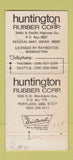 Matchbook Cover - Huntington Roll Covers Rubber Federal Way WA 30 Strike