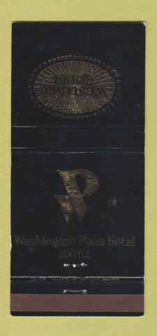 Matchbook Cover - Washington Plaza Hotel Seattle WA WEAR 30 Strike