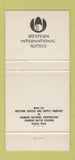 Matchbook Cover - Washington Plaza Hotel Seattle WA WEAR 30 Strike