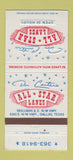 Matchbook Cover - Don Carter All Star Lanes Bowling Dallas TX 30 Strike