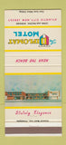Matchbook Cover - Diplomat Motel Atlantic City NJ 30 Strike