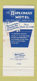 Matchbook Cover - Diplomat Motel Atlantic City NJ 30 Strike
