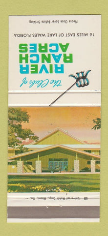 Matchbook Cover - River Ranch Acres Lake Wales FL 30 Strike