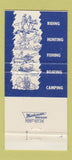 Matchbook Cover - River Ranch Acres Lake Wales FL 30 Strike