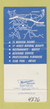 Matchbook Cover - Allenberry Motel Boiling Springs PA 30 Strike