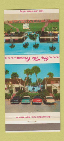 Matchbook Cover - Corsair Apartments Daytona Beach FL 30 Strike