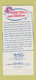 Matchbook Cover - North Pole Santa Workshop NY 30 Strike