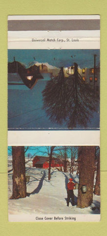 Matchbook Cover - Gusti's Italian Restaurant Washington DC Christmas 30 Strike
