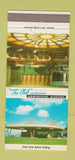 Matchbook Cover - The Club Birmingham AL  30 Strike