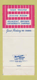 Matchbook Cover - Miden Hotel Providence RI 30 Strike