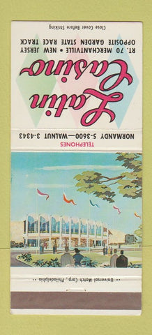 Matchbook Cover - Latin Casino Merchantville NJ 30 Strike