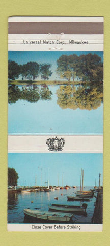 Matchbook Cover - King Industries Milwaukee WI Iron Alloy 30 Strike