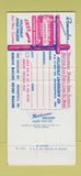 Matchbook Cover - Hillsdale Nursery Rose Garden Indianapolis IN WEAR 30 Strike