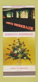 Matchbook Cover - Riverside Florist Flowers Cleveland OH WEAR 30 Strike