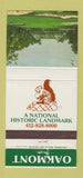 Matchbook Cover - Oakmont Golf Course Country Club? PA? 30 Strike