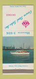 Matchbook Cover - Crown Steel Sales Chicago IL 30 Strike