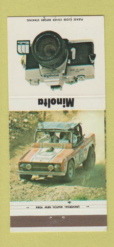 Matchbook Cover - Minolta Cameras Competition 30 Strike