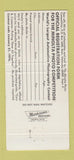 Matchbook Cover - Minolta Cameras Competition 30 Strike