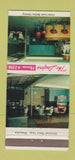 Matchbook Cover - The Laufers Roller Rink West Bend WI 30 Strike