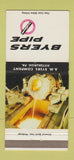 Matchbook Cover - Byers Pipe Pittsburgh PA WEAR 30 Strike