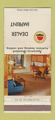 Matchbook Cover - American Standard Bathroom Fixtures WEAR 30 Strike