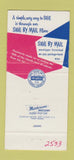 Matchbook Cover - Pipestone Federal Savings MN 30 Strike
