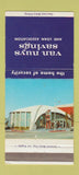 Matchbook Cover - Lincoln Savings and Loan Los Angeles CA Abraham 30 Strike