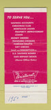 Matchbook Cover - Bayside Federal Savings Bayside NY 30 Strike