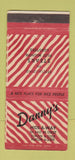 Matchbook Cover - Danny's Hide A Way New York City 30 Strike