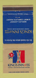Matchbook Cover - King's Inn Golf Club Freeport Bahamas WEAR 30 Strike