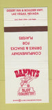 Matchbook Cover - Danny's Slot Country Casino Las Vegas NV 30 Strike