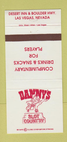 Matchbook Cover - Danny's Slot Country Casino Las Vegas NV 30 Strike