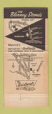 Matchbook Cover - Blarney Stone Restaurant Burbank Studio City CA 30 Strike