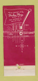 Matchbook Cover - Stanley Plaza Hotel Denver Colorado WEAR 30 Stick