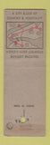 Matchbook Cover - Hotel St George Brooklyn NY girlie deco