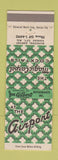 Matchbook Cover - Airport Magic Carpet Kansas City MO