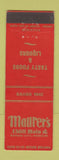 Matchbook Cover - Maurer's Restaurant Kansas City MO