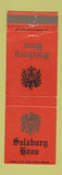 Matchbook Cover - Salzburg Haus Kansas City MO Top of the Tower WEAR