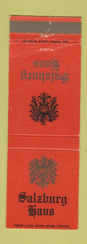 Matchbook Cover - Salzburg Haus Kansas City MO Top of the Tower WEAR