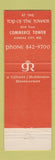 Matchbook Cover - Salzburg Haus Kansas City MO Top of the Tower WEAR