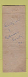 Matchbook Cover - DH Court Motel Maryville MO WEAR