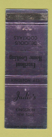 Matchbook Cover - Judie's Restaurant Kingston NY WEAR