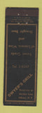 Matchbook Cover - Dwyer's Grill Albany NY