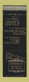Matchbook Cover - Barnsider Sirloin Pit Warwick RI Kingston Albany NY WEAR