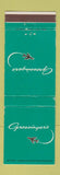 Matchbook Cover - Grossinger's NY