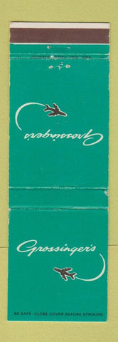 Matchbook Cover - Grossinger's NY