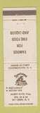Matchbook Cover - Sportsmans Tavern Fly Creek NY WEAR Cooperstown
