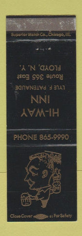 Matchbook Cover - Hi Way Inn Floyd NY