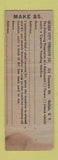 Matchbook Cover - Klippel's Grill Kenmore NY WORN